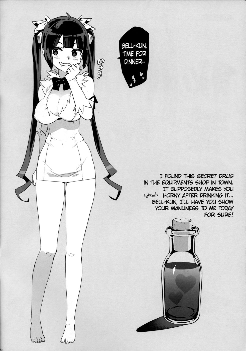 Hentai Manga Comic-Hestia's Secret Medicine-Read-2